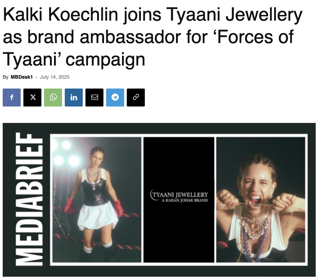 Retail Jeweller India coverage visual